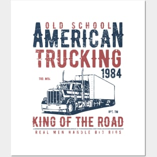 American Trucking Posters and Art